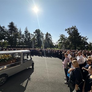 Sprovod fra Smiljana Dragana Kožula, OFM na Mirogoju